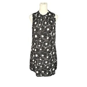 Daniel Rainn Black and White Floral Print Dress Size XS